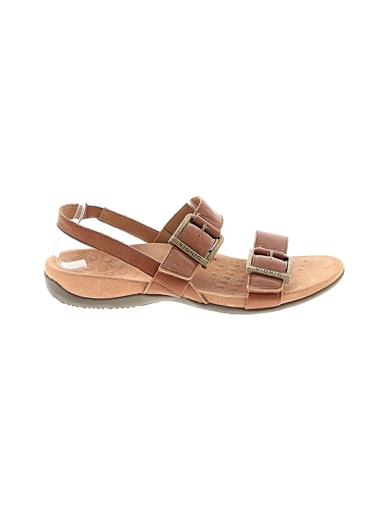 Pre-owned Vionic Sandals In Tan