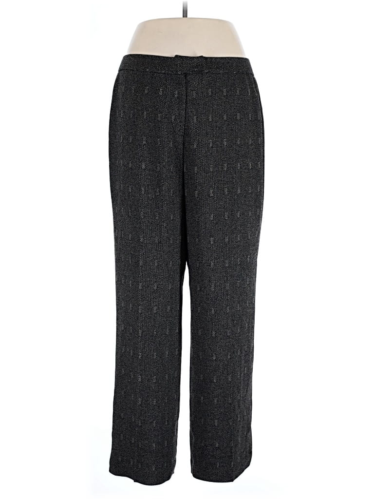 Pre-owned Larry Levine Dress Pants In Gray