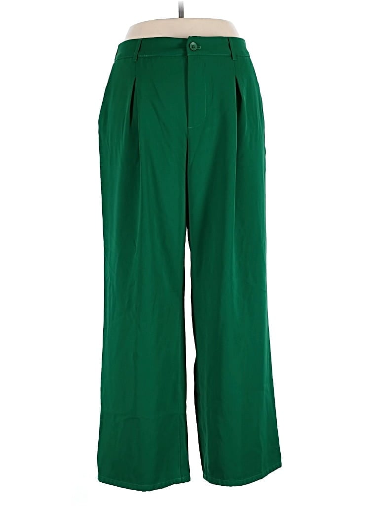 Pre-owned Btfbm Casual Pants In Green