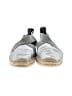 Tory Burch 100% Leather Silver Flats Size 7 1/2 - photo 2
