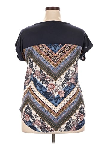 Rewind Short Sleeve Blouse (view 2)