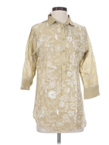 Gretchen Scott Designs 3/4 Sleeve Button-Down Shirt (view 1)