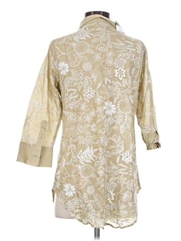 Gretchen Scott Designs 3/4 Sleeve Button-Down Shirt (view 2)