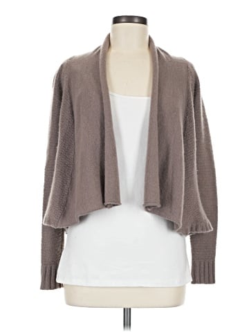 Velvet Cashmere Cardigan (view 1)