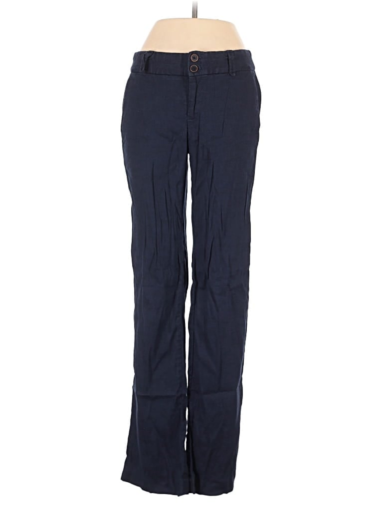 Pre-owned Elevenses Linen Pants In Blue