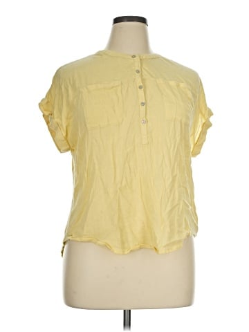 Lucky Brand Short Sleeve Blouse (view 1)