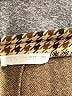 Zara Houndstooth Tan Skort Size 13 - 14 - photo 3