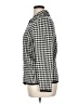 Kate Hill Houndstooth Silver Long Sleeve Top Size 1X - photo 5