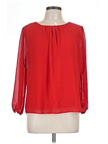 Lily White Long Sleeve Blouse (view 1)