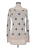 360 Sweater Polka Dots Gray Pullover Sweater Size S - photo 1