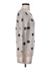 360 Sweater Polka Dots Gray Pullover Sweater Size S - photo 4