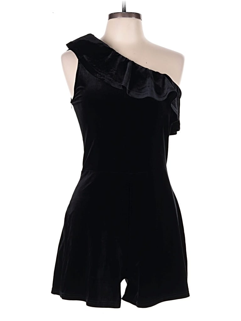 Pre-owned Very J Romper In Black