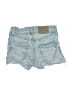 Zara Blue Denim Shorts Size 7 - photo 2