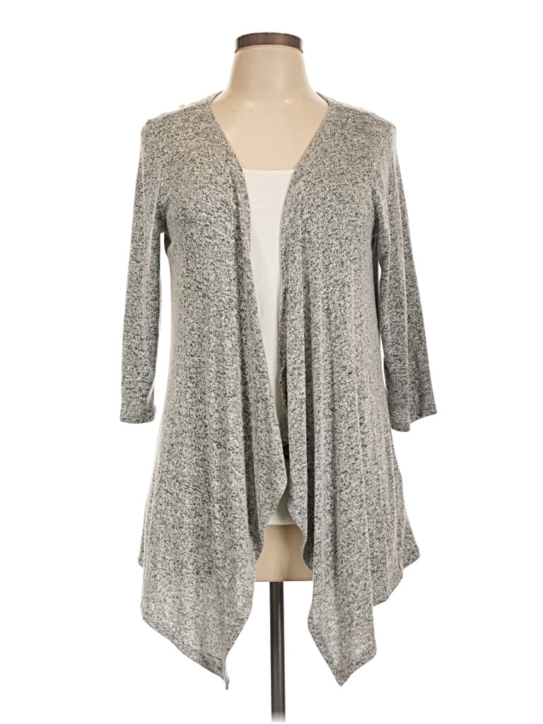 Pre-owned Maurices Cardigan Sweater In Gray
