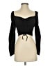 Divided by H&M Black Long Sleeve Top Size S - photo 1