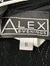 Alex Evenings Paisley Silver Blazer Size S - photo 6