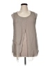 Kische 100% Rayon Gray Sleeveless Blouse Size XL - photo 1