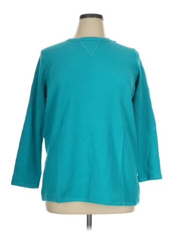 Woman Within 3/4 Sleeve T-Shirt (view 1)