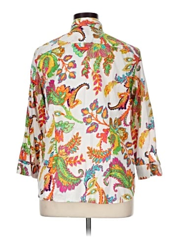 Lauren by Ralph Lauren 3/4 Sleeve Blouse (view 2)