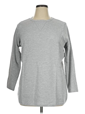 Woman Within 3/4 Sleeve T-Shirt (view 1)