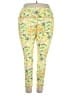 Fabletics Print Yellow Active Pants Size 4X - photo 2