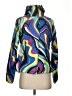 Athleta Print Blue Jacket Size XS - photo 1