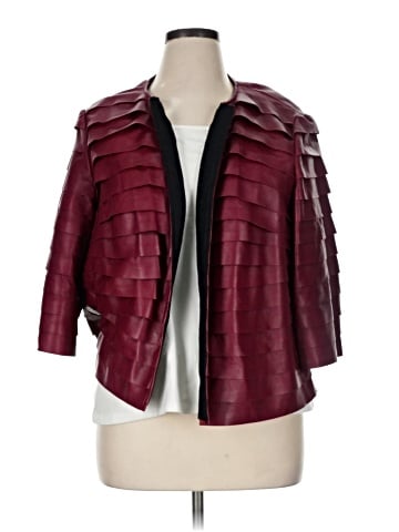 Lafayette 148 New York Leather Jacket (view 1)