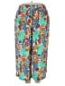 Rose + Olive Tropical Blue Casual Pants Size 3X - photo 1