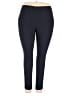 Simply Vera Vera Wang Solid Blue Active Pants Size XXL - photo 1