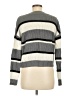 Shein 100% Acrylic Stripes Gray Pullover Sweater Size 6 - photo 2