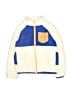 Janie and Jack 100% Polyester Color Block White Snow Jacket Size 3 - 4 - photo 1
