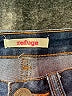 Refuge Hearts Blue Denim Shorts Size 24 waist - photo 3