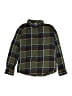 Old Navy Plaid Green Long Sleeve Button-Down Shirt Size 14 - 16 - photo 1