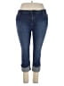 Merona Solid Blue Jeans Size 20 - photo 1