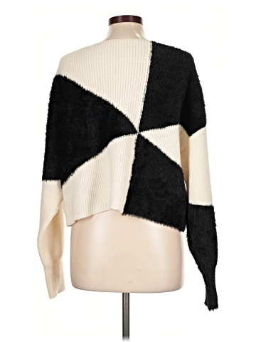 Hem & Thread Pullover Sweater (view 2)
