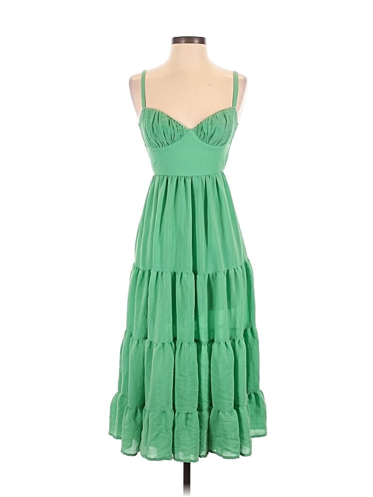 Pre-owned Hello Molly Cocktail Dress In Green
