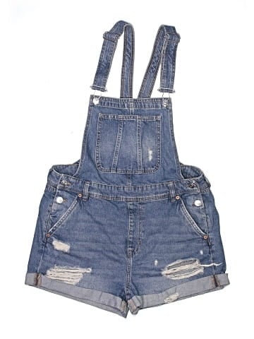 Divided by H&M Overall Shorts (view 1)