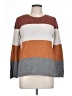 Pinque Color Block Brown Pullover Sweater Size L - photo 1