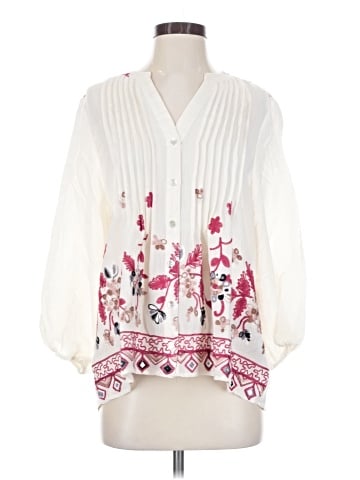 Figueroa & Flower 3/4 Sleeve Blouse (view 1)