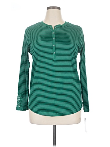 Chaps Long Sleeve Blouse (view 1)