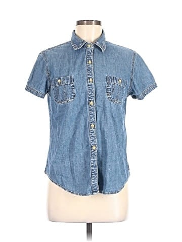 G.H. Bass & Co. Short Sleeve Button-Down Shirt (view 1)
