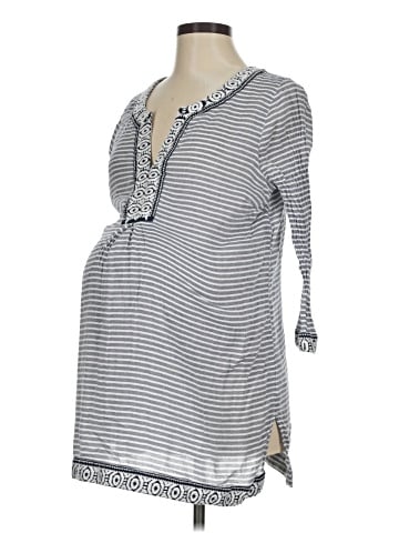 A Pea in the Pod Long Sleeve Henley (view 1)