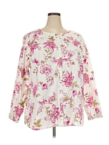 D&Co. 3/4 Sleeve Blouse (view 1)