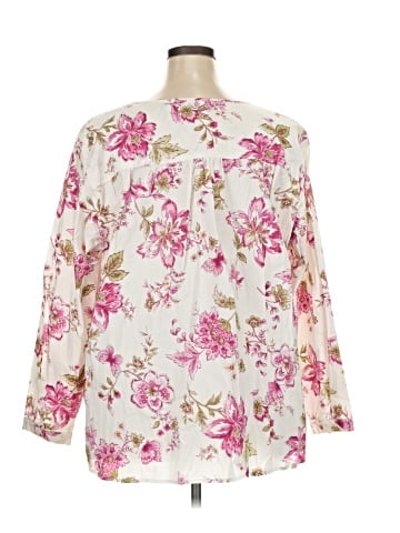 D&Co. 3/4 Sleeve Blouse (view 2)