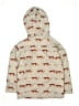 Hatley 100% Polyester Print Orange Raincoat Size 7 - photo 2