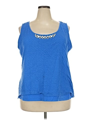 Ruby Rd. Sleeveless Blouse (view 1)