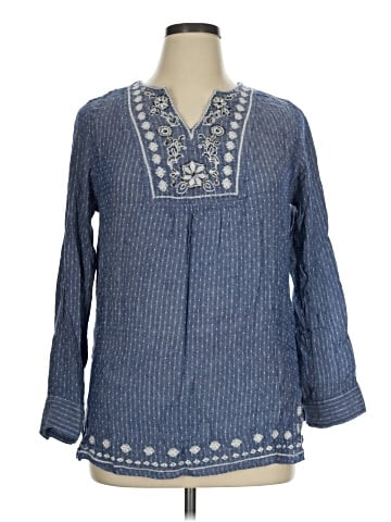 Tantrums Long Sleeve Blouse (view 1)