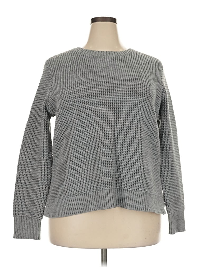 Pre-owned Duluth Trading Co. Pullover Sweater In Gray