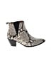 M. Gemi 100% Leather Gray Ankle Boots Size EU 37 1/2 - photo 1