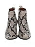 M. Gemi 100% Leather Gray Ankle Boots Size EU 37 1/2 - photo 2